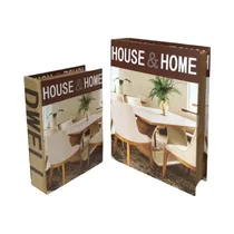 Libro Decorativo Concepts 449-746322L 2 Piezas
