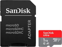 Memória Sandisk Microsdxc Ultra SDSQUAC-1T00-GN6MA Uhs-I 1TB 150MB/s 2X1