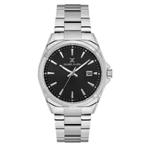 Relogio Analógico Masculino Daniel Klein DK.1.13891-2 Premium Gents / Pulseira de Aço Inoxidável - Prata/Preto