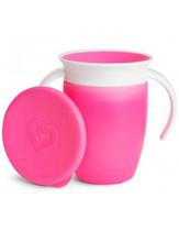 Munchkin Vaso 360 Con Tapa Rosa 6M+