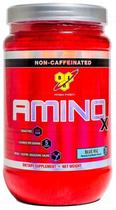 Suplemento BSN Amino X Blue Raz Descafeinado 435 GR