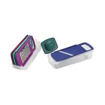 Set de Rallador Y Cortador Cuisinart CTG-00-MSG Con Pote de Almacenamiento 6 Piezas