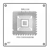 Bga Stencil PS3 CXD5302DGB B-0.60