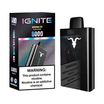 Pod Descartável Ignite V80 Black Banana Ice 8000 Puffs