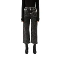 Pantalón Casual Femenino Hugo Boss Jeans Cropped
