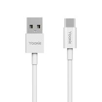 Cabo Yookie CB1 - USB/Tipo C - 1 Metro - Branco