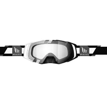Óculos para Capacete Motocross MT Helmets MX Evo Stripes - Black/White