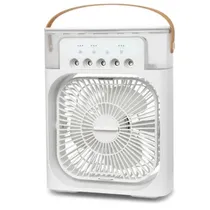 Mini Ventilador de Ar Cooling Fan Recarregavel USB-C / 10W / 5V / 2A - Branco  Mini Ventil...