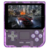 Console Port Powkiddy V10 64GB 3.5" Multi-Plataf 5MIL Jogos Purple