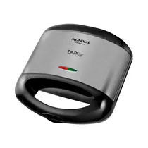 Sandwichera Grill Mondial s-07 800W 220V Negro - Plata