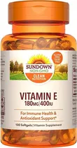 *e 400IU DL-Alpha X 100 -80774 SUNDOWN-19527