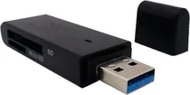 Hub USB Satellite A-HUB06 + Leitor de Memoria - Preto