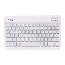 Mini Teclado Magnético Luo LU-BT030 Pro Slim Bluetooth Keyboard 10" - Branco