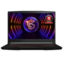Notebook MSI Thin GF63 12VF-436US 15.6" Intel Core i7-12650H 16GB Ram/512GB SSD Con RTX 4060 de 8GB - Preto