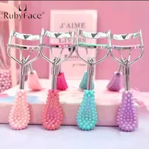 Ruby Face Arqueador de Pestañas Y41497 + Esponjas 7PCS Rosa