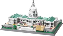 Blocos de Construção Architecture United States Capitol Wange - 5235 (1074 Peças)