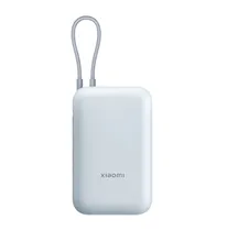 Carregador Portátil Xiaomi Power Bank 22.5W 10000MAH P15ZM com Cabo USB-C - Ice Blue