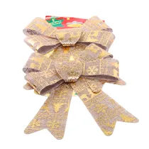 Laço Natalino Dourado