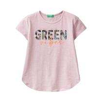 Camiseta Infantil Benetton 3SNZC102L 0K3