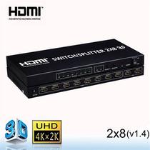 Splitter HDMI 8 Puertos FHD 1080 3D