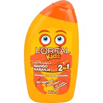 Shampoo-Condicionador L'Oréal Paris Kids 2 Em 1 Manga Laranja - 265ML