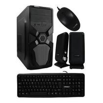 Teclado Kit Gabinete Satellite K731 + (Espanhol) + Mouse + Speaker + Fonte (200 W)