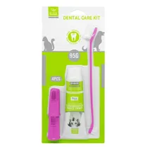 Nunbell Kit de Limpieza de Dientes p/Mascotas 76375 Rosa
