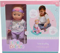 Boneca Con Balanco Unicornio Little Dolphie - LD04-D V
