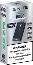 Vape Descartável Ignite V150 Green Apple 15000 Puffs
