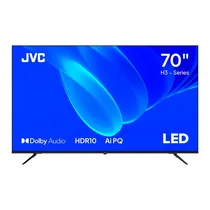 TV 70 JVC LT-70KM558 Uhd/Smart/Google/4K Preto