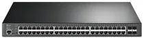 Hub Switch TP-Link TL-SG3452XP de 48X Gigabit Y 4X 10GE SFP+ L2+ Con 48X Poe+