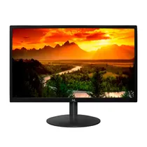 Monitor Mtek MS20NHT 20" HD+ 60HZ HDMI VGA - Preto