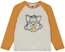 Camiseta Infantil Orchestra HGAMV9-BGM Tom And Jerry Masculina