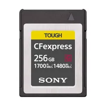 Memória Cfexpress Sony Tipo B 1700/1480 MB/s 256 GB