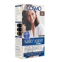 Tinte Capilar Cosmo Safe & Easy Cream Sin Amoniaco 4.0 Brown