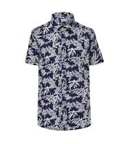 Camisa Masculino Tchibo Estampado Mangas Cortas