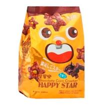 Biscoito de Cereal Crocante Happy Star Chocolate 55G