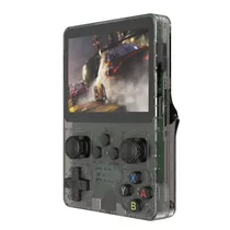 Consola Game Portatil R35S DDR3L / Tela 3.5" / 1GB / 3D / TF / 3500MAH - Preto