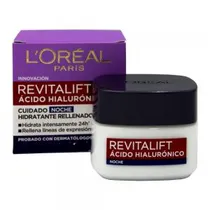 Creme Facial Anti-Rrugas Loreal Revitalift com Ácido Hialuronico Noite 50ML