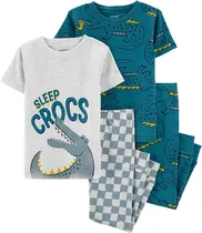 Conjunto de Pijama Carter's 2O841410 - Masculina (4 Peças)