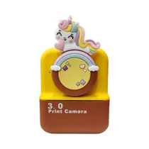 Camera Infantil com Impressora Sate A-DV937 Amarelo