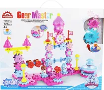 Blocos de Construção Educativos Gear Master Youzhi - TS5401A (126 Pçs)
