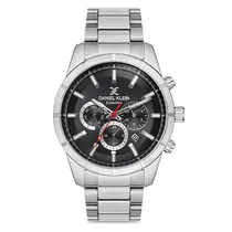 Relogio Analógico Masculino Daniel Klein DK.1.12718-1 Exclusive Gents / Pulseira de Aço Inoxidável - Prata