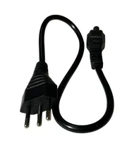 Cabo de Força Ac C5 10 Amperes 50CM 125V Padrao Brasil