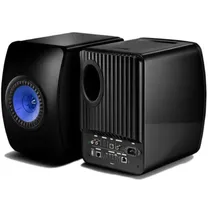 Caixa de Som Kef LS50 Wireless Preta Piano Par