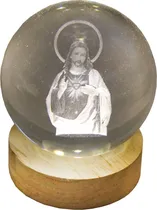 Lâmpada Esfera de Cristal RQLP00M-25 Misericórdia Divina