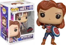 Funko Pop Marvel What Iff ? Captain Carter 875  Funko Pop M...