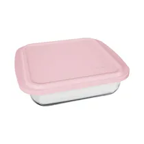 Asadera Cuadrada de Vidrio Marinex Con Tapa GD1.6221.25-0N 1.1L Surtido
