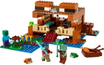 Lego Minecraft The Frog Huose - 21256 (400 Peças)