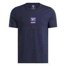 Reebook Camiseta Ri Badge Tee 100205443 (T) XL Azul